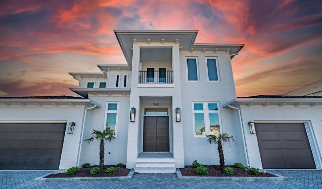 A custom build contemporary house built by RBC for one of their clients.