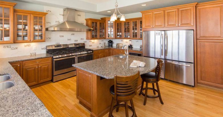 Beautiful kitchen with clean and aesthetic design built by RBC Homes