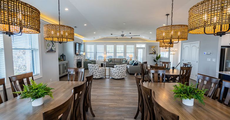 One of RBC's clients had a new custom built house with an elegant interior design.