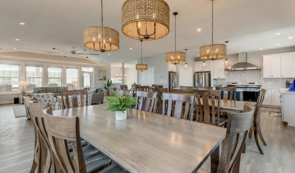 Elegant Kitchen and Dinning expansions in Happy As a Clam project by RBC Homes