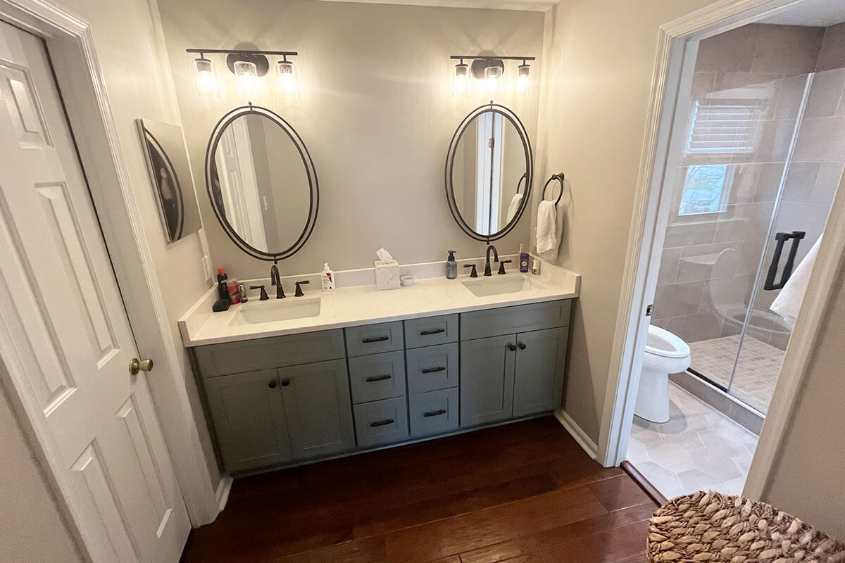 Bathroom remodel in Virginia Beach