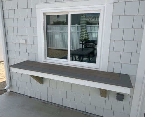 New pool cabana in Virginia Beach