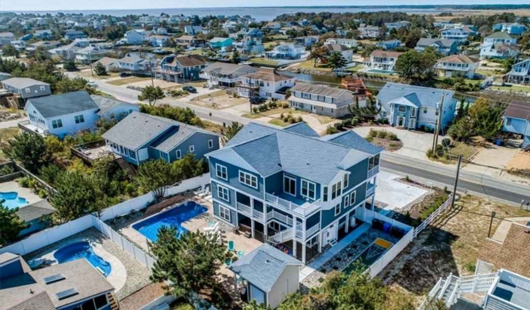 Virginia Beach neighborhood view showing ideal location factors for building a family home