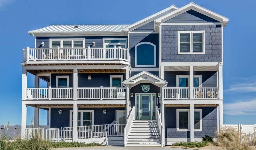 Virginia Beach custom family home showcasing benefits of coastal living and new construction