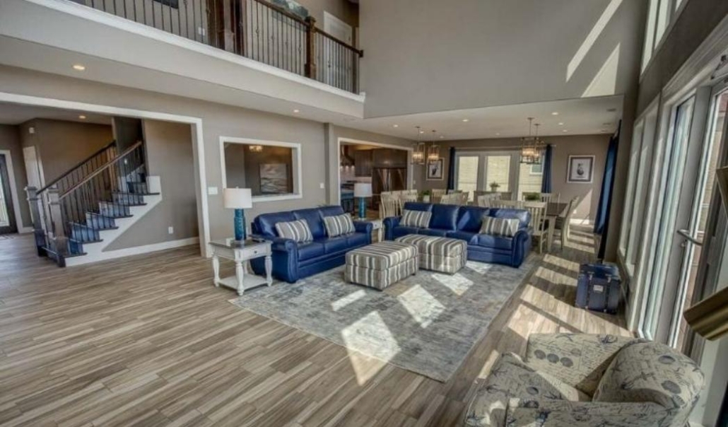 Large custom home layout designed for comfort, natural light, and connected living spaces.