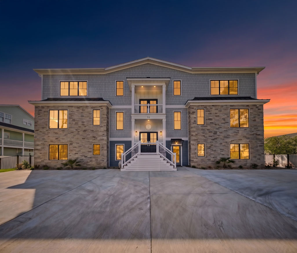 Custom luxury home build "Star of Sandbridge"