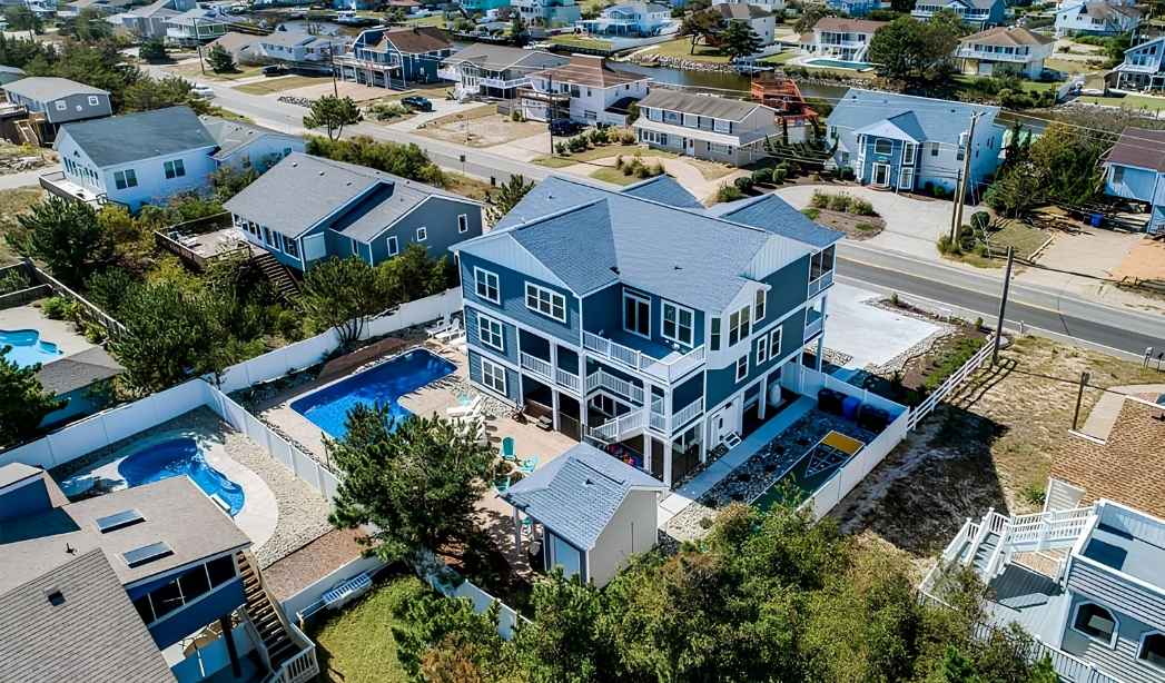 Virginia Beach home with expanded living space and pool in a coastal neighborhood
